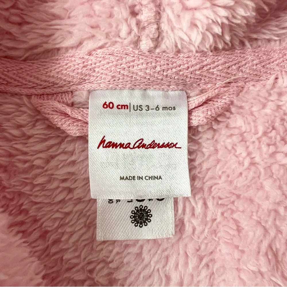 HANNA ANDERSSON Baby Pink Jacket, 3-6mo